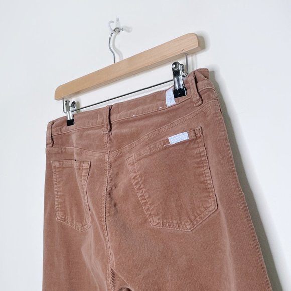 ⚡️SOLD⚡️ 7 for all mankind alexa cropped straight leg corduroy pants - size 29 - Picture 7 of 10